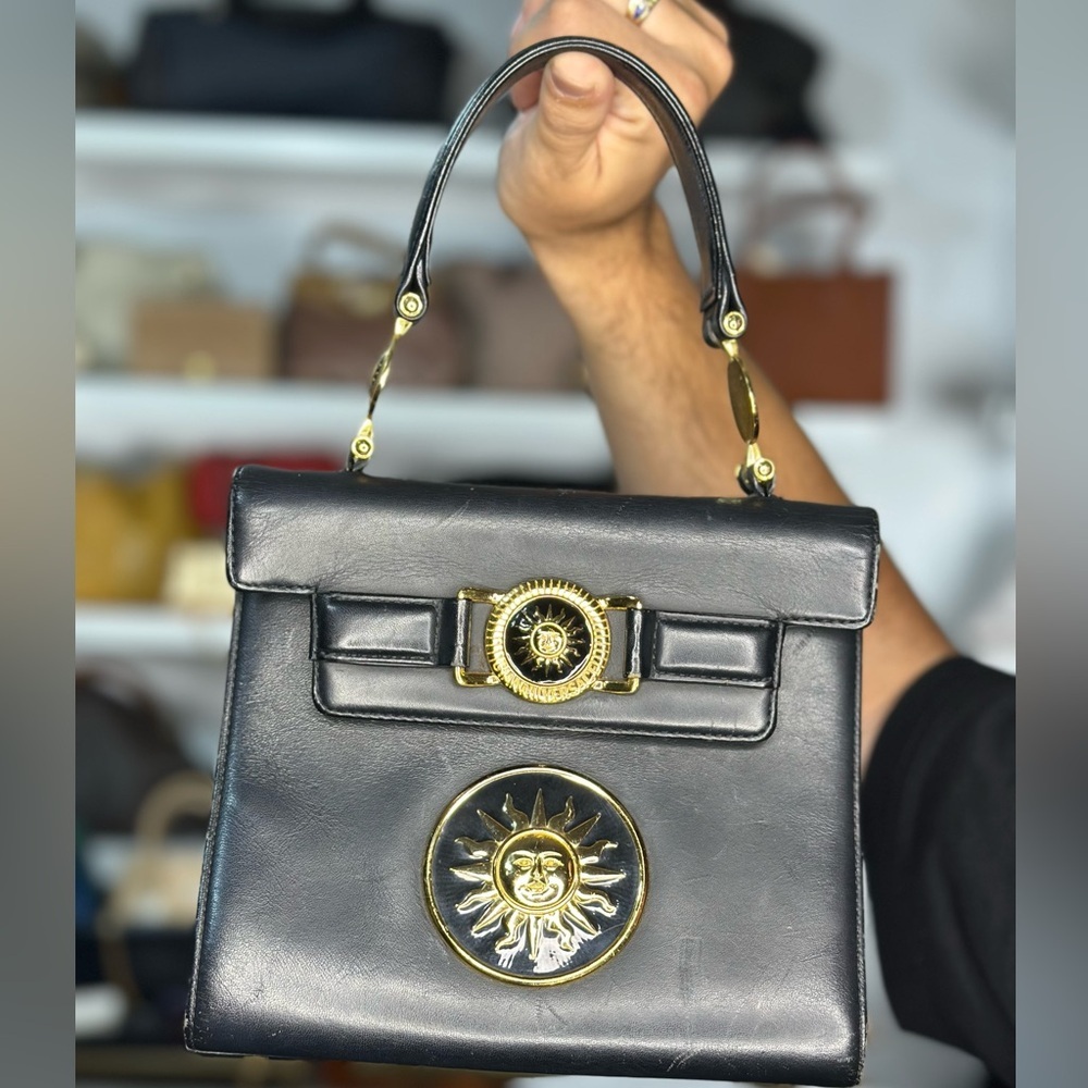 VERSACE RARE TOP HANDLE BAG